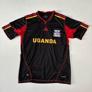 005 - ADIDAS UGANDA NATIONAL TEAM SOCCER FOOTBALL JERSEY